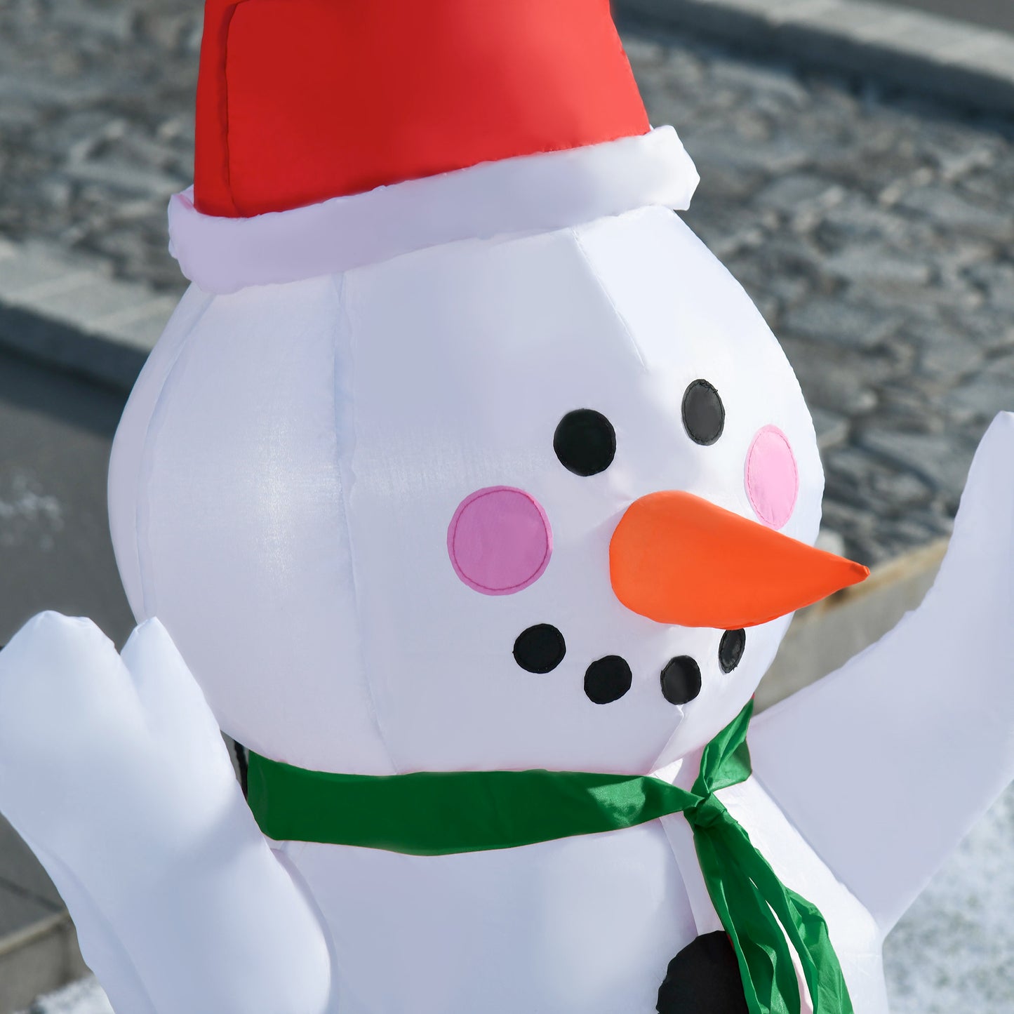 Inflatable Christmas Tree Decorations and Snowmen