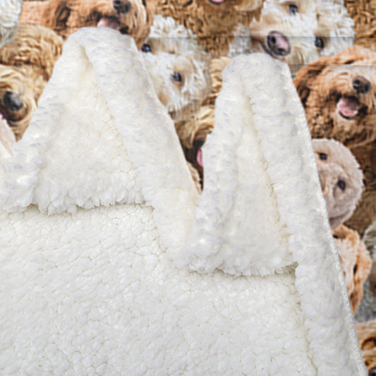 Cockapoos Fleece Blanket For Kids or Adults