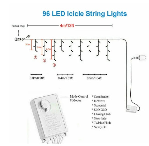Outdoor Smart LED Christmas & New Year Lights