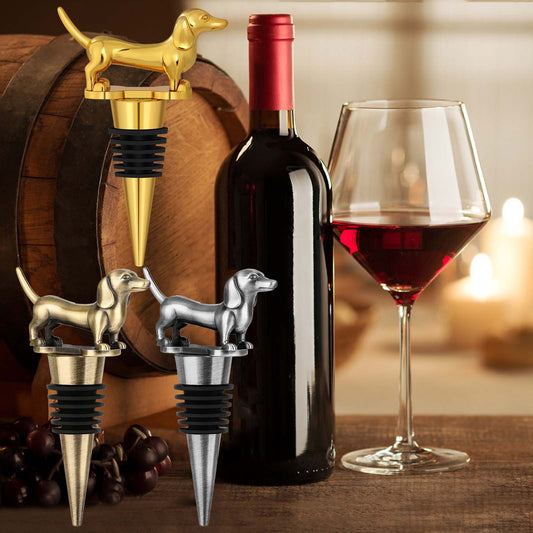 Dachshund-shaped Wine & Champagne Stopper